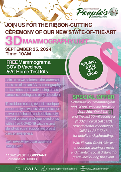 RIBBON-CUTTING CÉREMONY OF OUR NEW STATE-OF-THE-ART 3D MAMMOGRAPHY UNIT