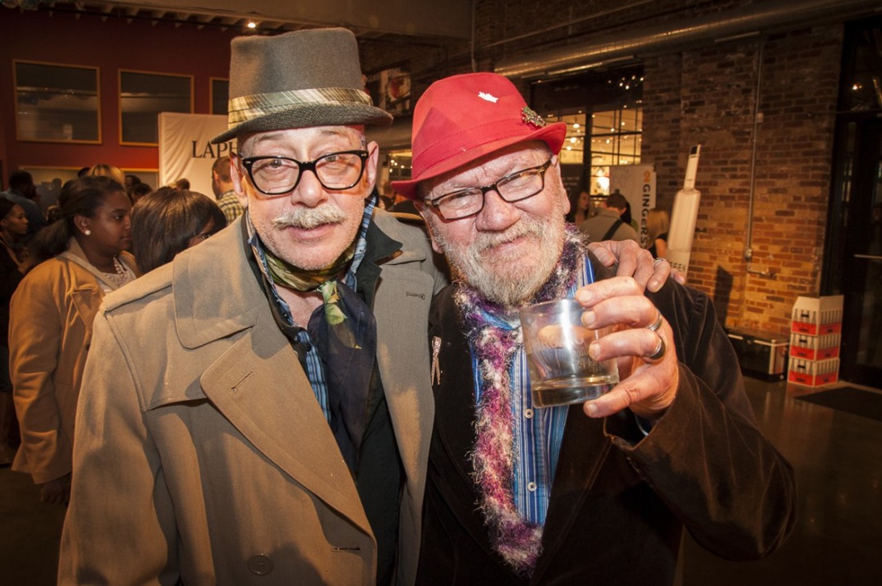 Jeff Dickhans and George Bieniek bring some style to the party.