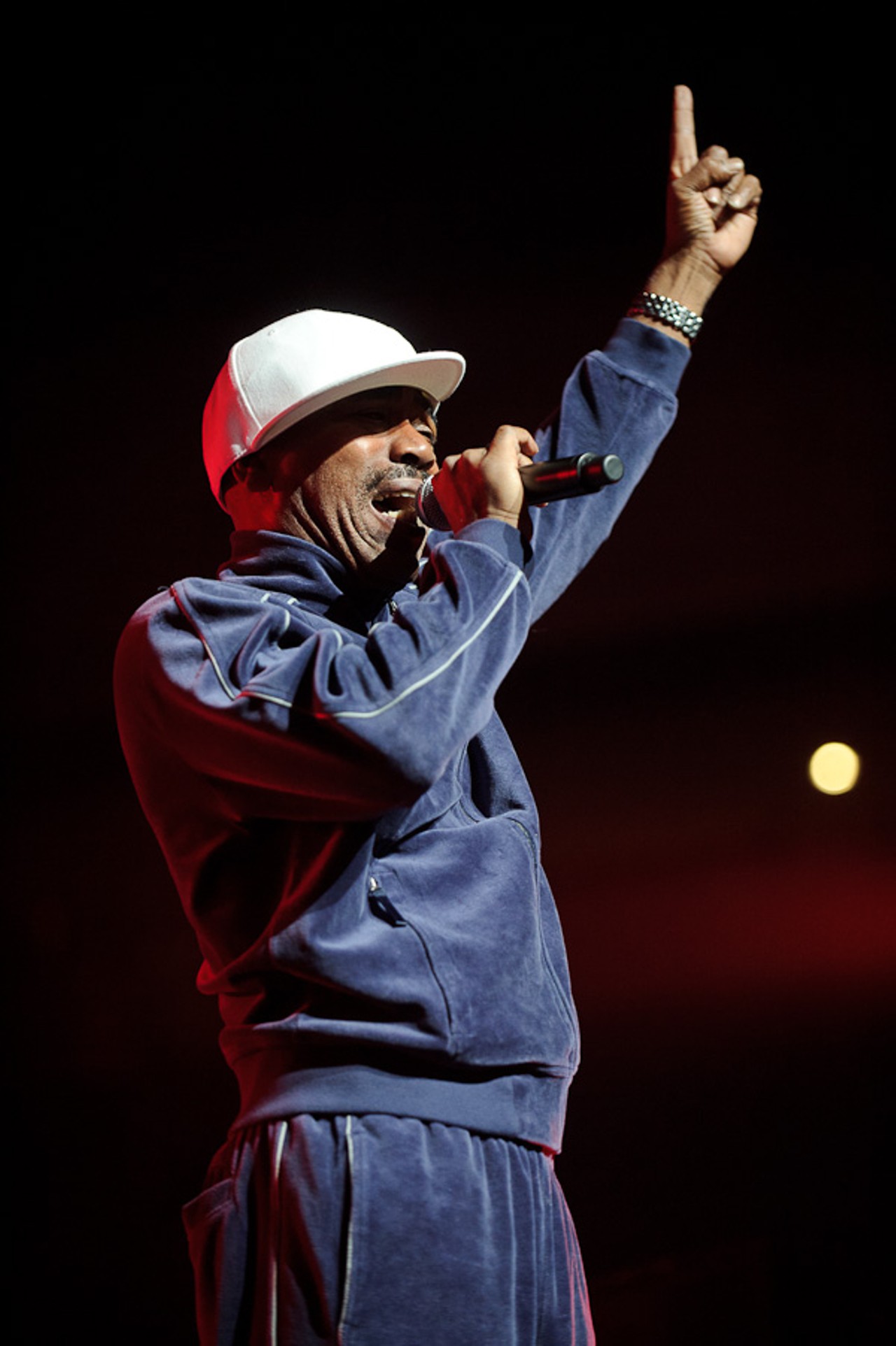 Kurtis Blow performing at the Chaifetz Arena.