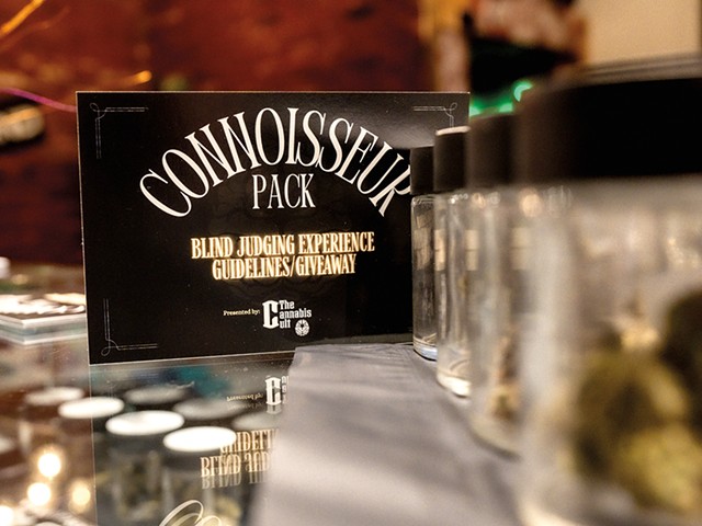 Attendees at an event at Greenlight Marijuana Dispensary in Independence judged the strains using Cannabis Cult’s rating system.