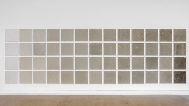 Santiago Sierra: 52 Canvases Exposed to Mexico City’s Air