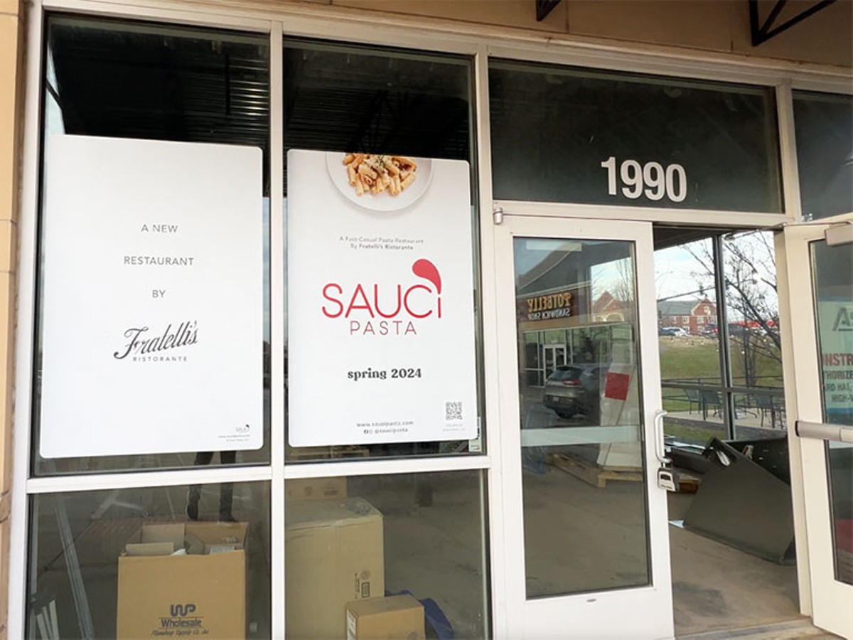 Sauci Pasta will open up in St. Charles sometime in the spring.