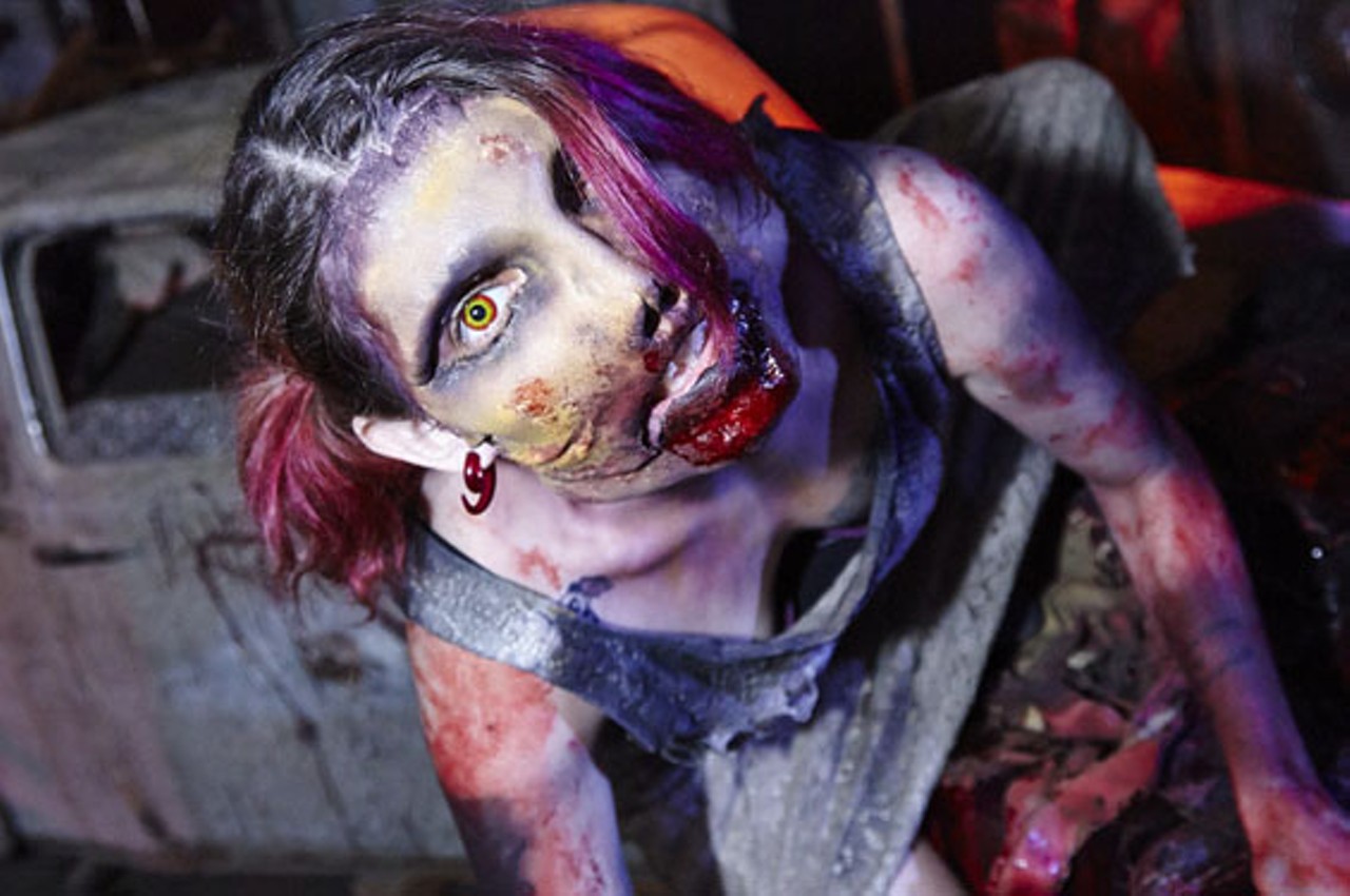 Scenes from The Darkness, the Haunted House in Soulard