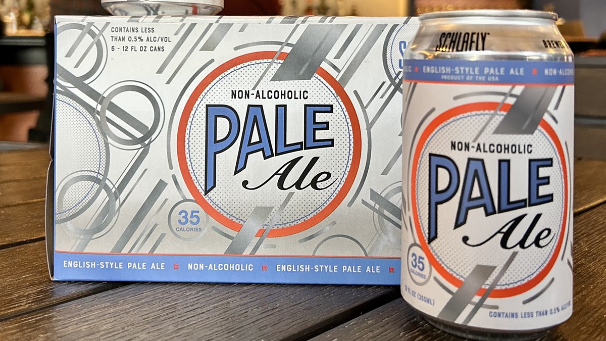 Schlafly Beer has released a 35-calorie non-alcoholic beer — Pale Ale NA — just in time for Dry January.
