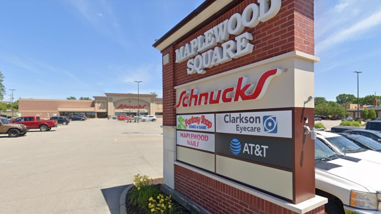 THE WORST SCHNUCKS TO SPEND ANY TIME IN
Schnucks Maplewood
7355 Manchester Avenue
Maplewood, MO 63143
It doesn&#146;t even feel like this Schnucks is a Schnucks. This Schnucks used to be a Shop &#145;n Save and it shows. It&#146;s not set up like a normal Schnucks. It&#146;s not clean like most Schnucks. It&#146;s cold and terrible and the vibes are all off. There is one cool thing about it, though. On Google Maps, you can see a detailed map of the store, which will make it easier to plan you trip so you can get out of there as fast as possible.
Photo credit: screengrab via Google Maps