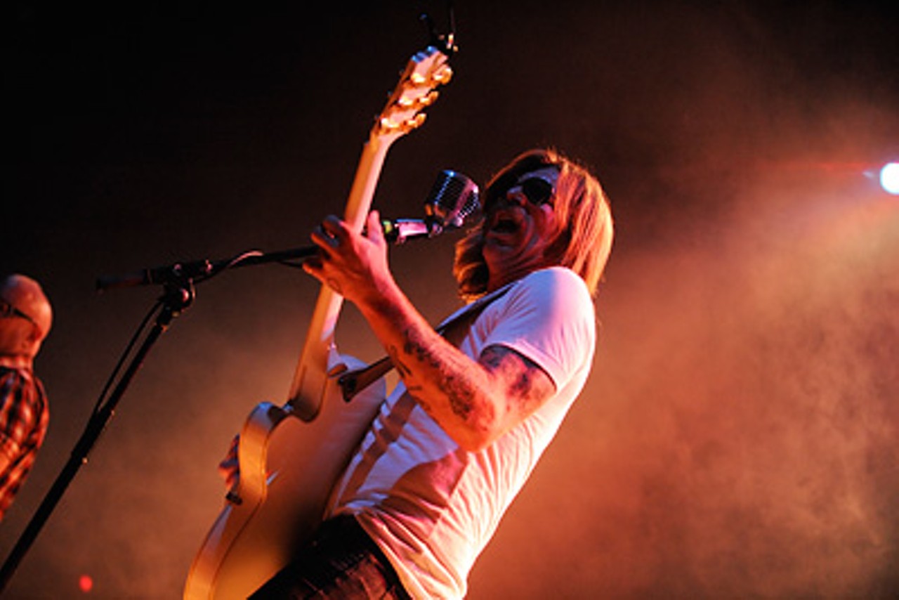Jesse Hughes of the Eagles of Death Metal.Read the show review: A to Z: The RFT's Music Blog