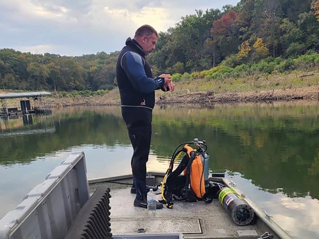 Sheriff Chris Heitman is proud of how he’s used scuba to help families in need — but critics say his focus on diving has been a distraction from his day job.