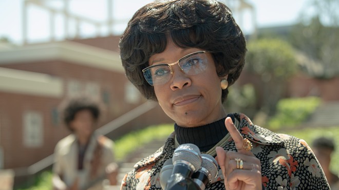 Regina King stars as Shirley Chisholm, the first African American woman elected to Congress