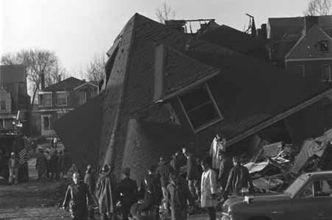 1959: See images from the tornado that toppled the Channel 2 tower and  ripped part of the roof off The Arena