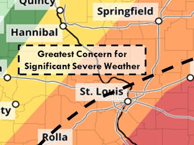 'Significant Severe Weather' Expected in St. Louis Area Today