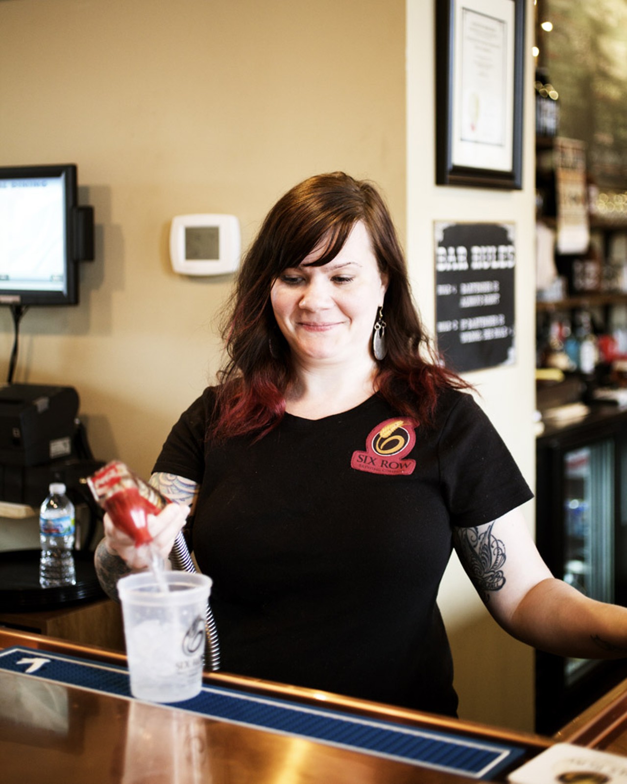 Tara Phelan, bartender at Six Row.
