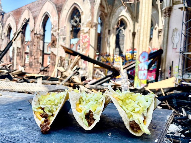 A portion of sales of the McTwist Taco will go to the fallen skate park.