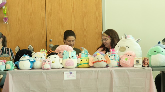 A Squishmallow gathering at the Fenton Parks and Recreation Center on February 12