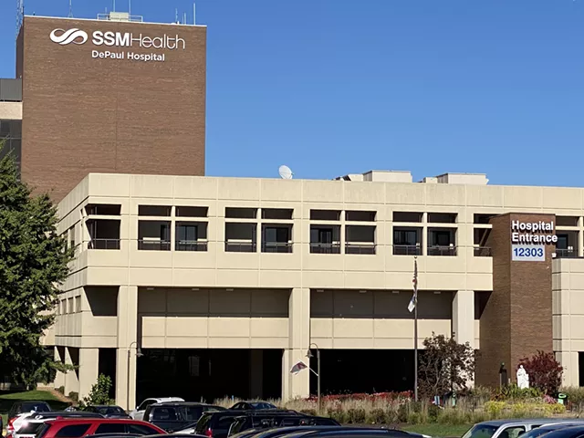 The SSM healthcare system in St. Louis has dropped their visitor restrictions.