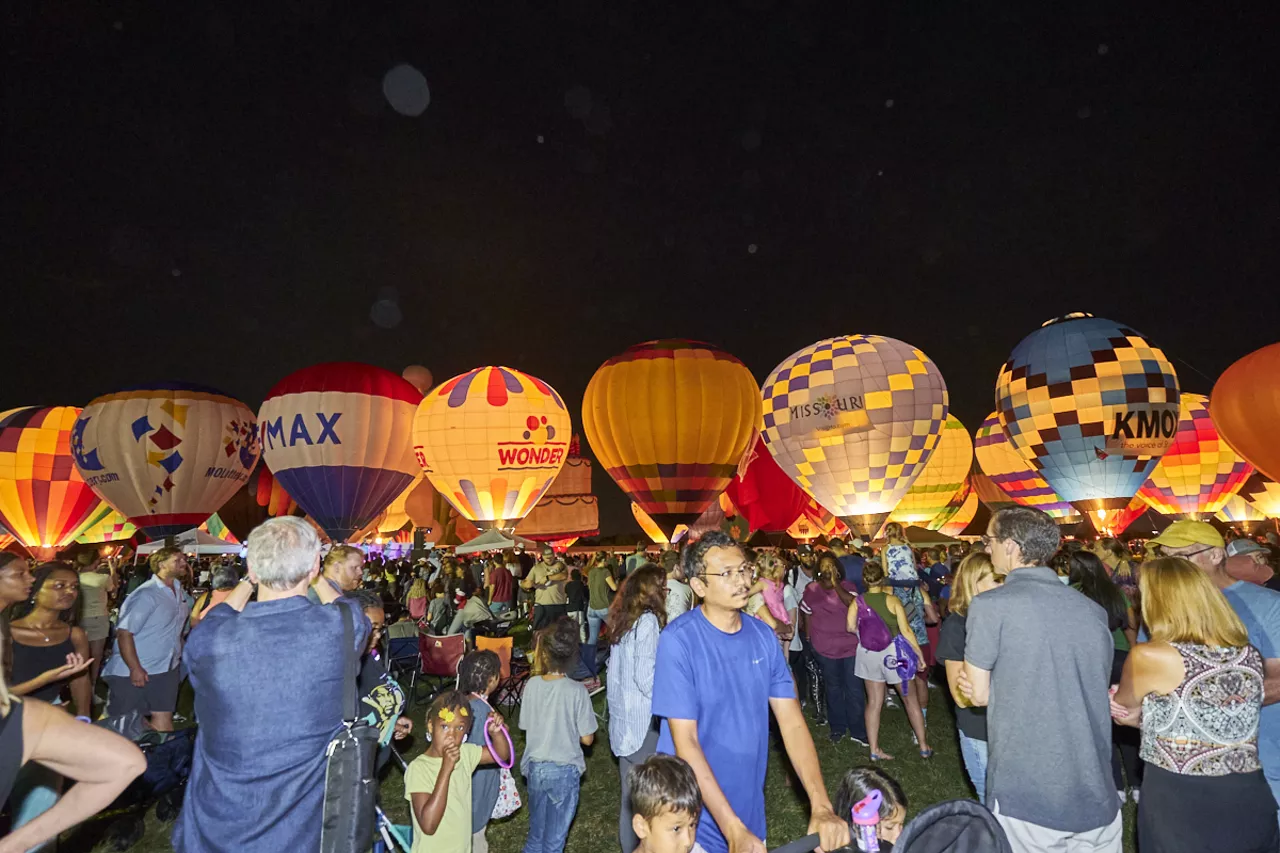 St. Louis' Balloon Glow in Forest Park Was Fun and Beautiful [PHOTOS