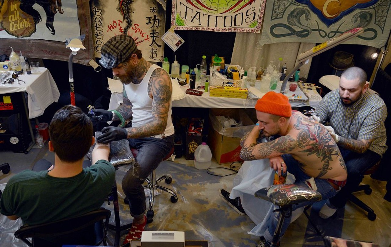 St. Louis Classic Tattoo Expo Brings Pain and Beauty Together Downtown