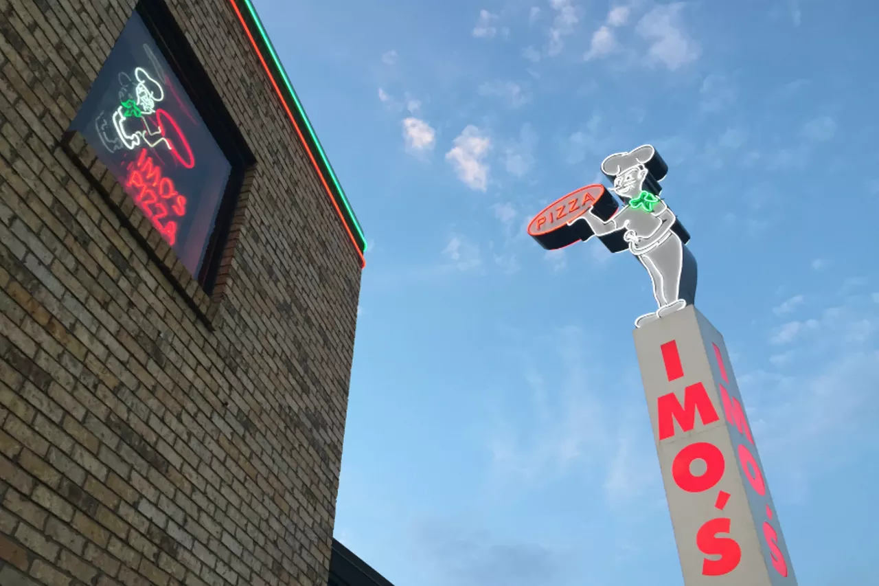 Imo&#146;s Pizza
(multiple locations including 1000 Hampton Avenue, 314-644-5480)
YEAR OPENED: 1963
If you're a St. Louis native, the ultra-thin, Provel-covered pie at Imo's is not only a delicacy &#151; it's a source of civic pride. We've been lusting after that cracker-thin pizza since our first taste in 1963.
Photo credit: Jaime Lees