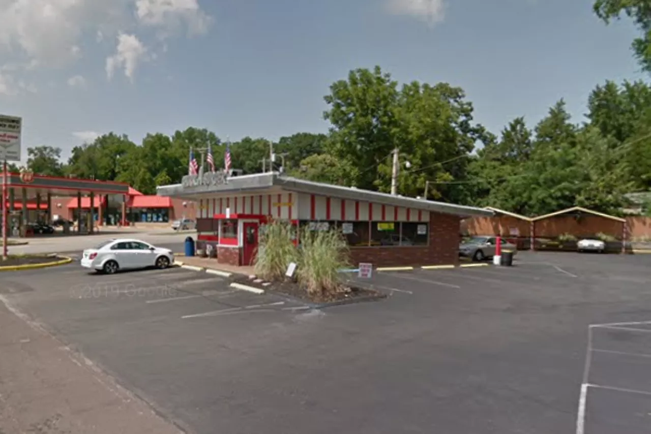 Chuck-A-Burger Drive-In Restaurant
(9025 St. Charles Rock Road, St. Charles; 314-427-9524)
YEAR OPENED: 1957
If you're into a1950s-style scene, hit up this burger shack built in1957 for heavy retro vibes.
Photo credit: Google Maps