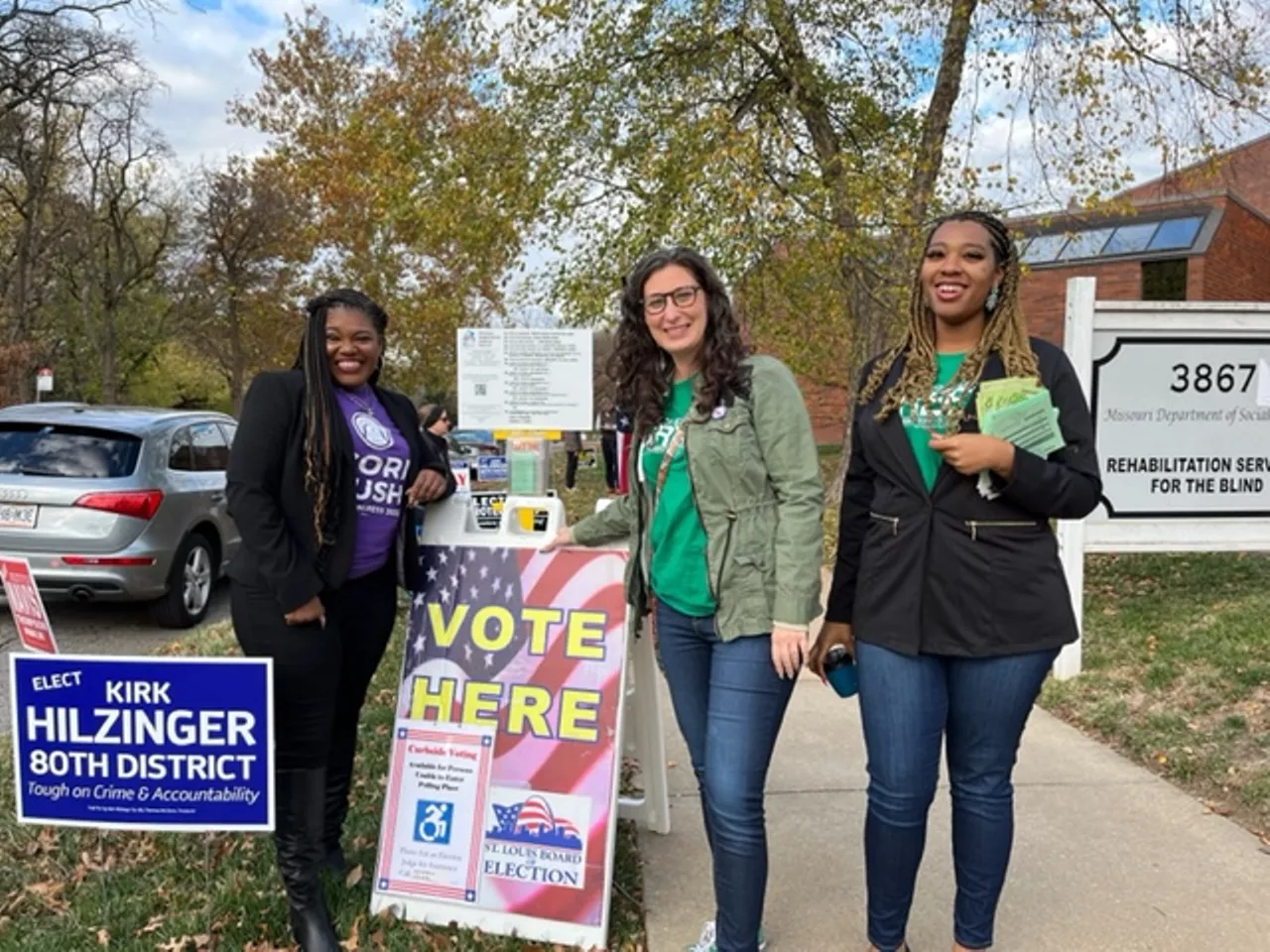 St. Louis Gets Out to Vote: Scenes From the Early Hours of Election Day