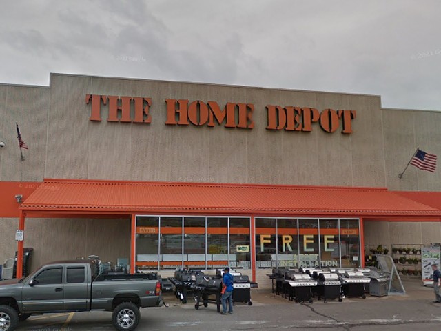 A Home Depot location in St. Louis.