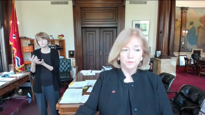 In the since deleted video, Krewson lists the full names and identifying information of at least ten activists, including the streets they live on.