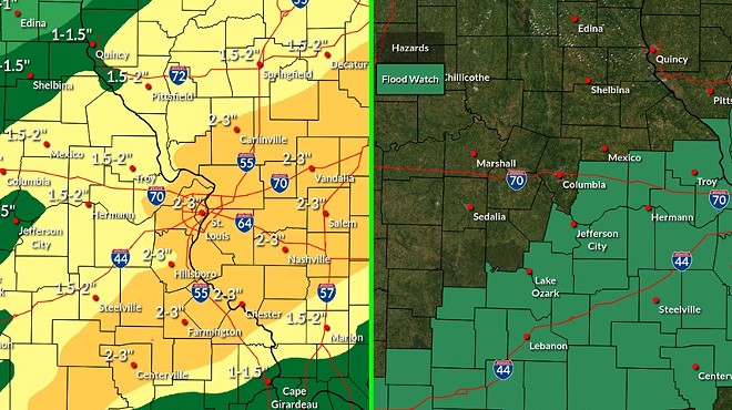 St. Louis Meteorologists Warn of 'Possibly a Few Tornados' With Incoming Storm