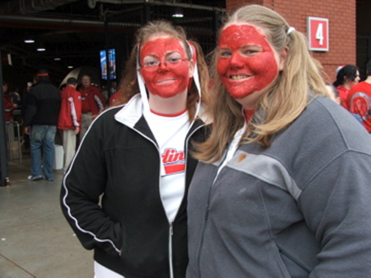 From St. Charles, this pair had most seeing red. It was their first home opener.