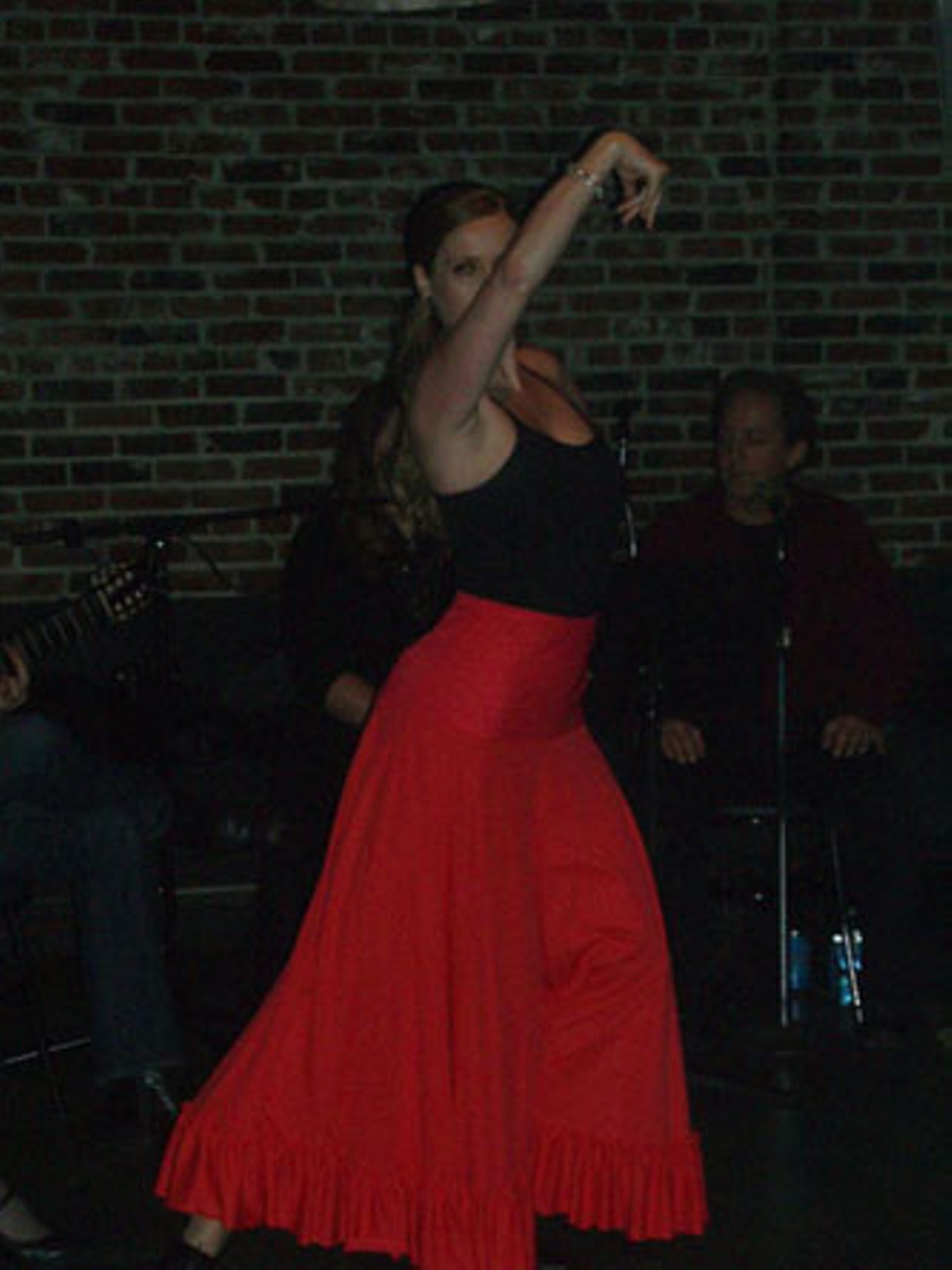 Los Flamencos and guest artists, Pier Franco, dancer; Henry Claude, percussionist; Andrew "El Gitanito" John, singer; and Josie Niemira, singer, performed at Sol Lounge Sunday night.