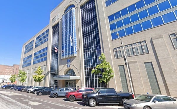 The SLMPD headquarters downtown.