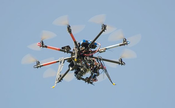 St. Louis is trying to stop Joe "Jomo" Johnson from flying surveillance drones.