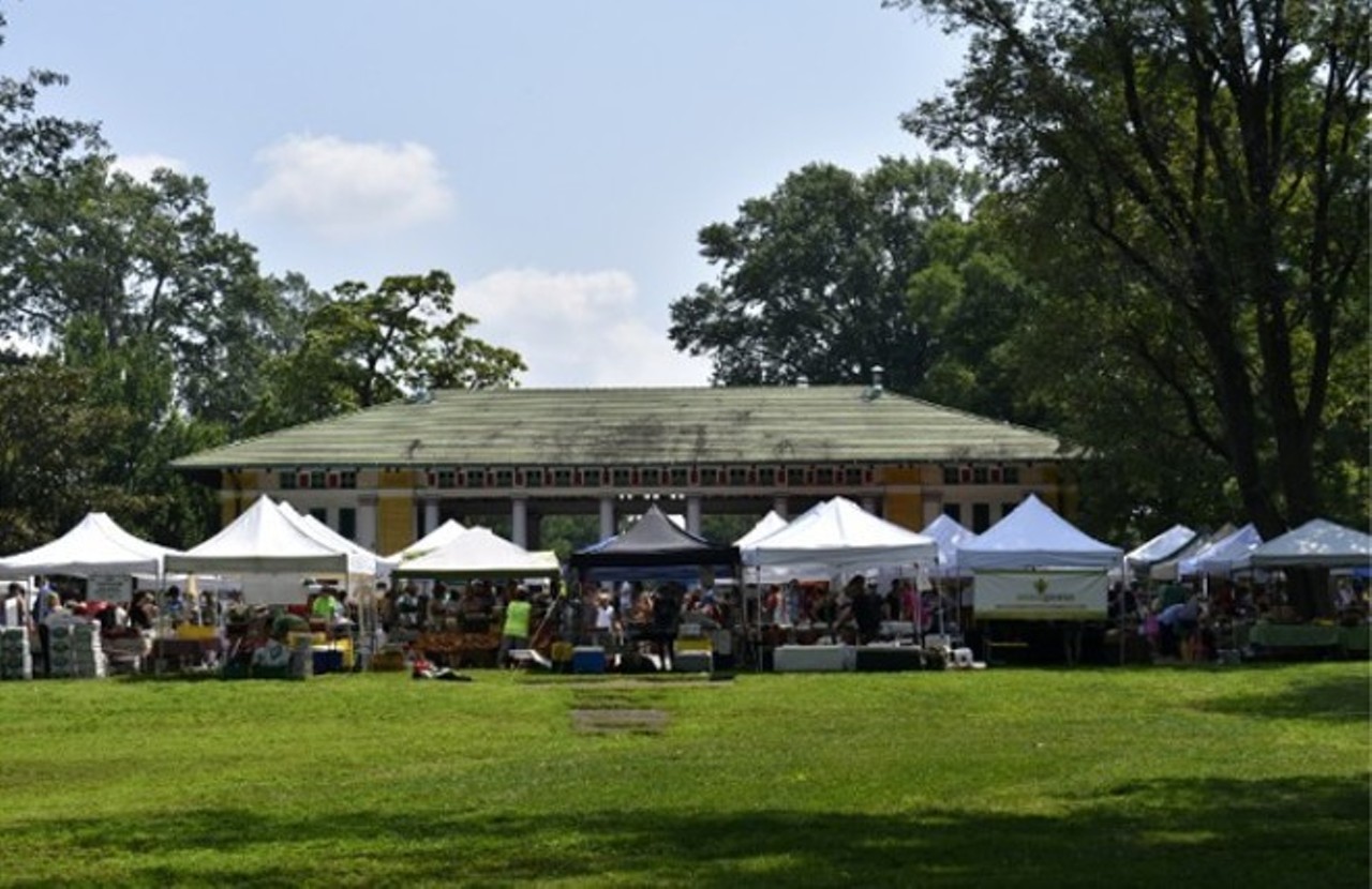  Visit one of the farmer's markets.