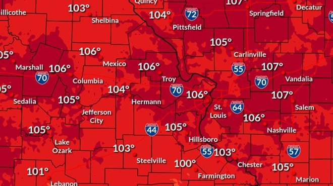 St. Louis Weather Is Going To Be Hot as Hell All Weekend