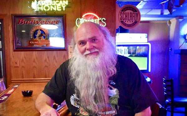 Moondog Rover, a.k.a. Paul McKnight, is a beloved figure at the South Broadway Athletic Club wrestling matches. He has not performed for six months due to a heart attack in July.