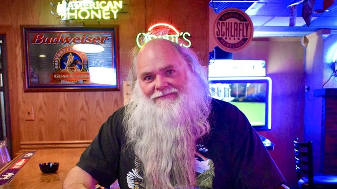 Moondog Rover, a.k.a. Paul McKnight, is a beloved figure at the South Broadway Athletic Club wrestling matches. He has not performed for six months due to a heart attack in July.