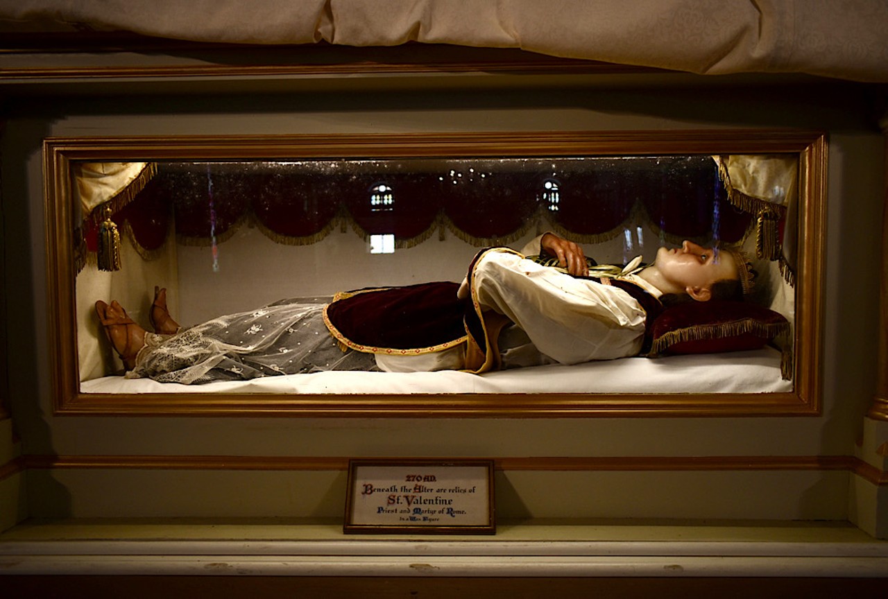 St. Valentine's Remains are in the Old St. Ferdinand Shrine in Missouri [PHOTOS]