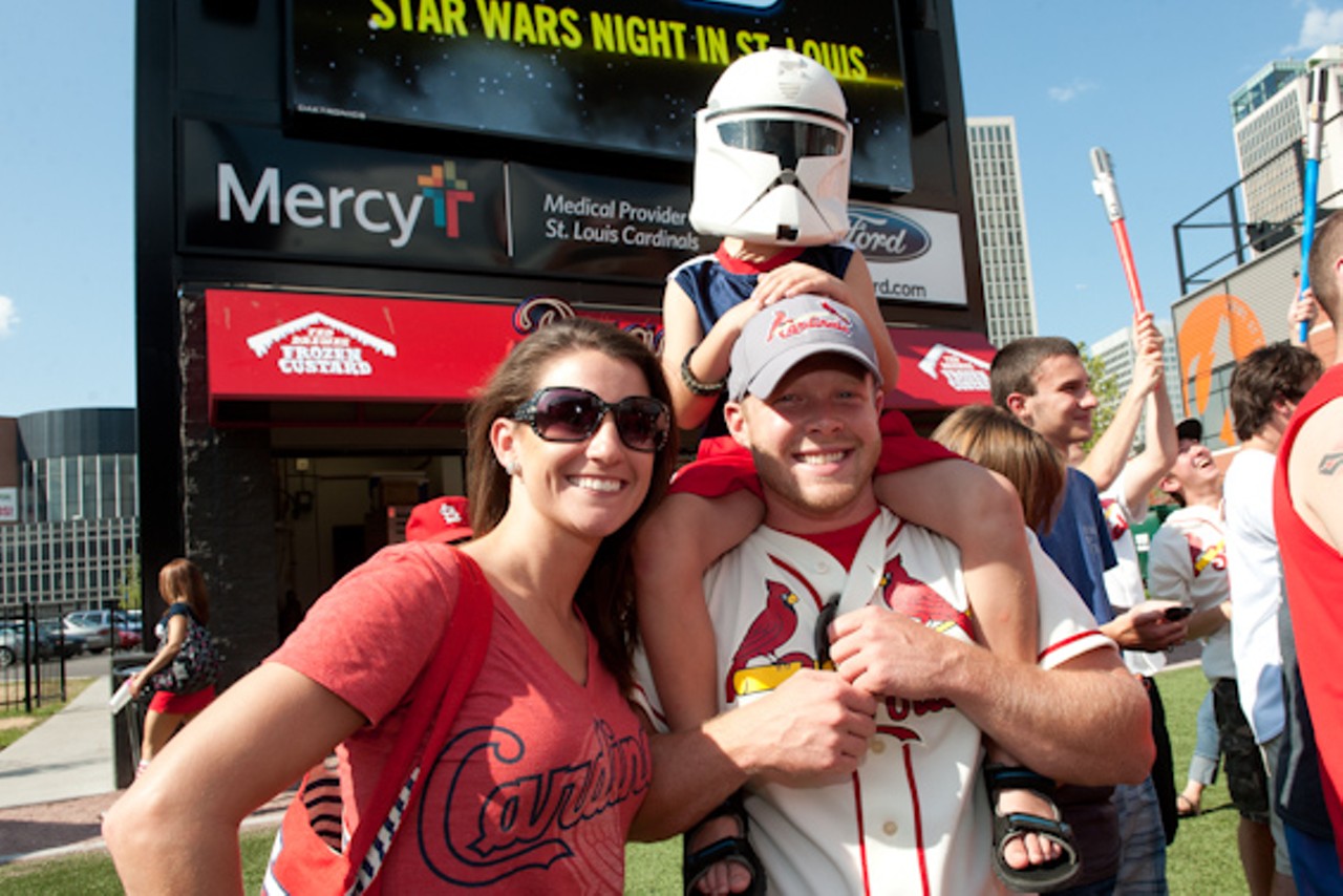 Star Wars Night at Busch Stadium 2014