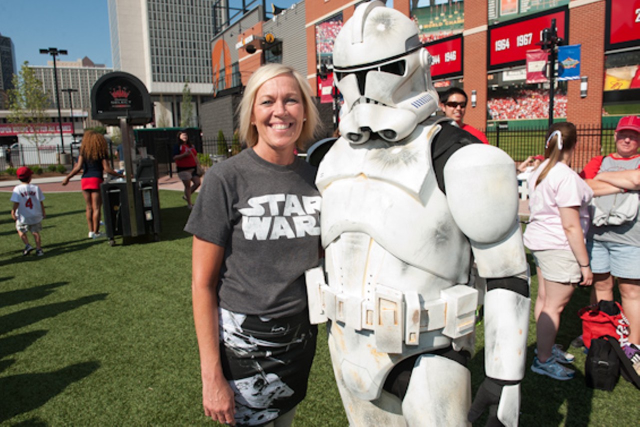 Star Wars Night at Busch Stadium 2014