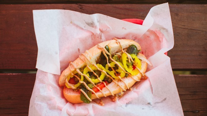 Steve's Hot Dogs' delicious eats go great with a nice cold one.