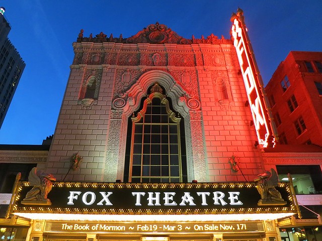 The Fox Theatre.