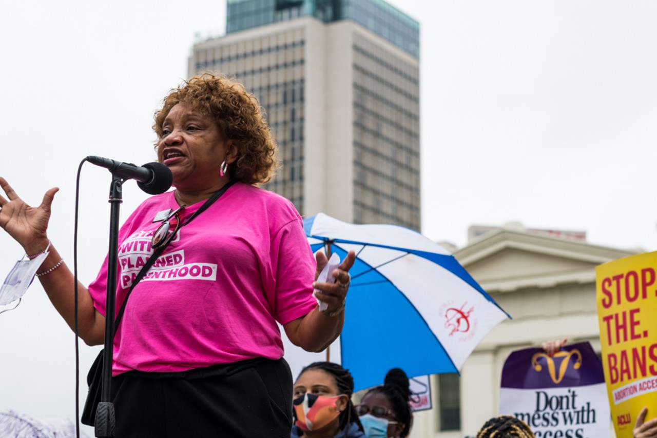 Stop Abortion Bans Rally Draws Hundreds to St. Louis [PHOTOS]