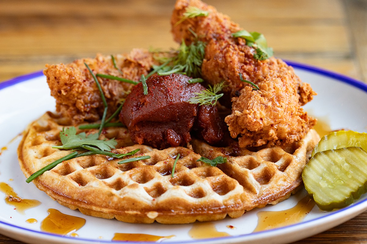 Sunday Best's delicious chicken and waffle was not, alas, enough to keep people coming.