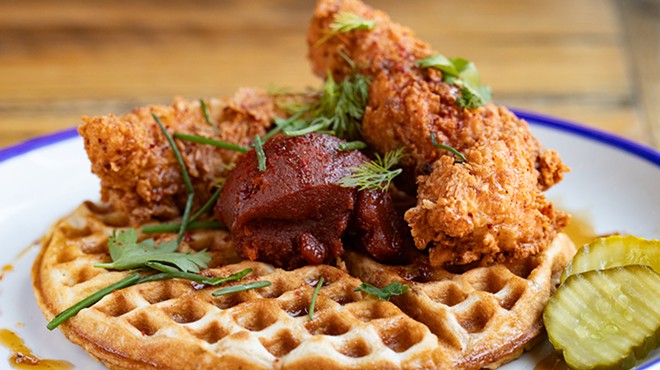 Sunday Best's delicious chicken and waffle was not, alas, enough to keep people coming.