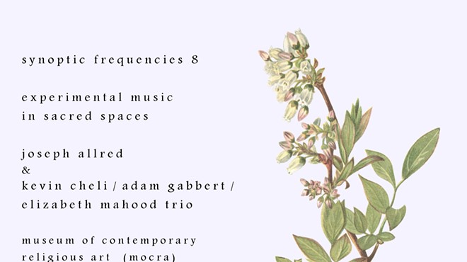 Synoptic Frequencies 8:  Joseph Allred and Kevin Cheli / Adam Gabbert / Elizabeth Mahood Trio