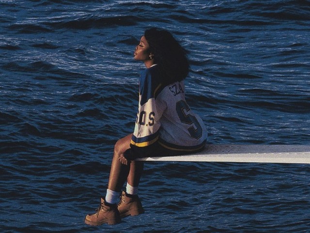 SZA wore a Blues jersey on the cover of her latest album.