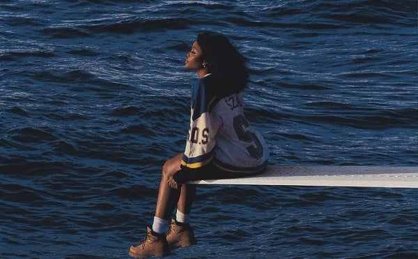 SZA wore a Blues jersey on the cover of her latest album.