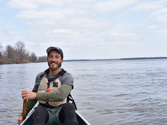 Paul Gruber has become a river enthusiast, despite initially feeling little interest.
