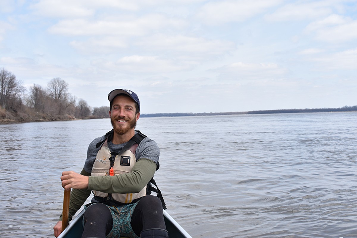 Paul Gruber has become a river enthusiast, despite initially feeling little interest.