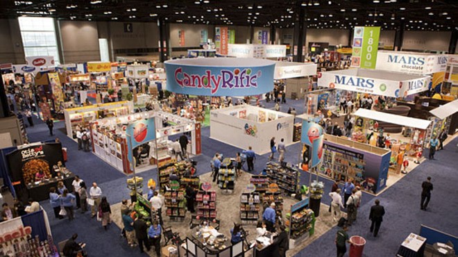 More than 550 candy and snack companies came to this year's Sweets & Snacks Expo at McCormick Place in Chicago.