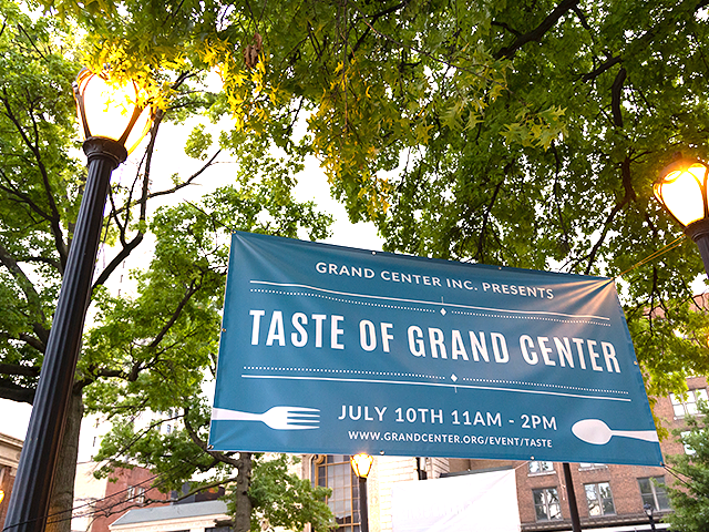 The Taste Of Grand Center kicks off this weekend with food, music and art.