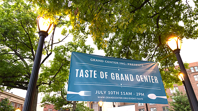 The Taste Of Grand Center kicks off this weekend with food, music and art.